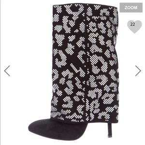 Zanotti for Balmain Swaroski boots 38 - Rare